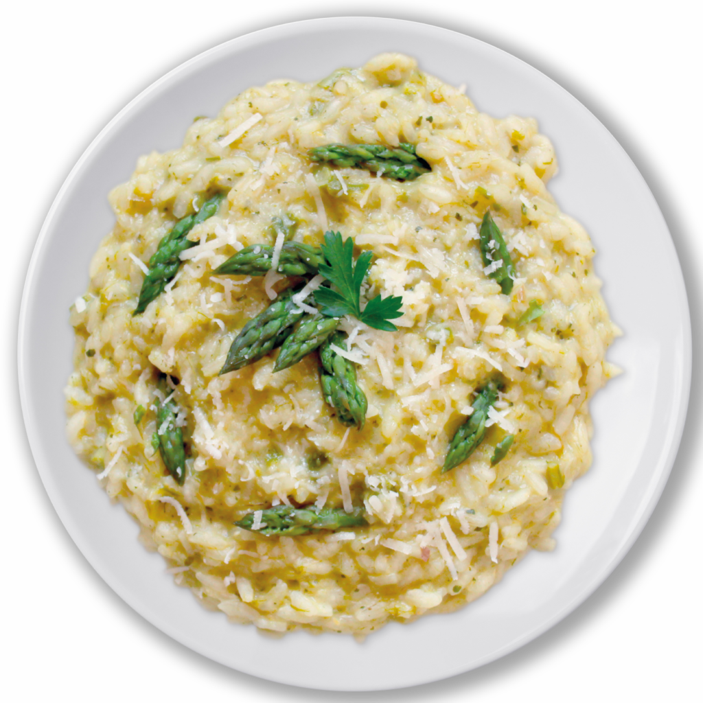 risotto con asparagi - Riso Ellebi
